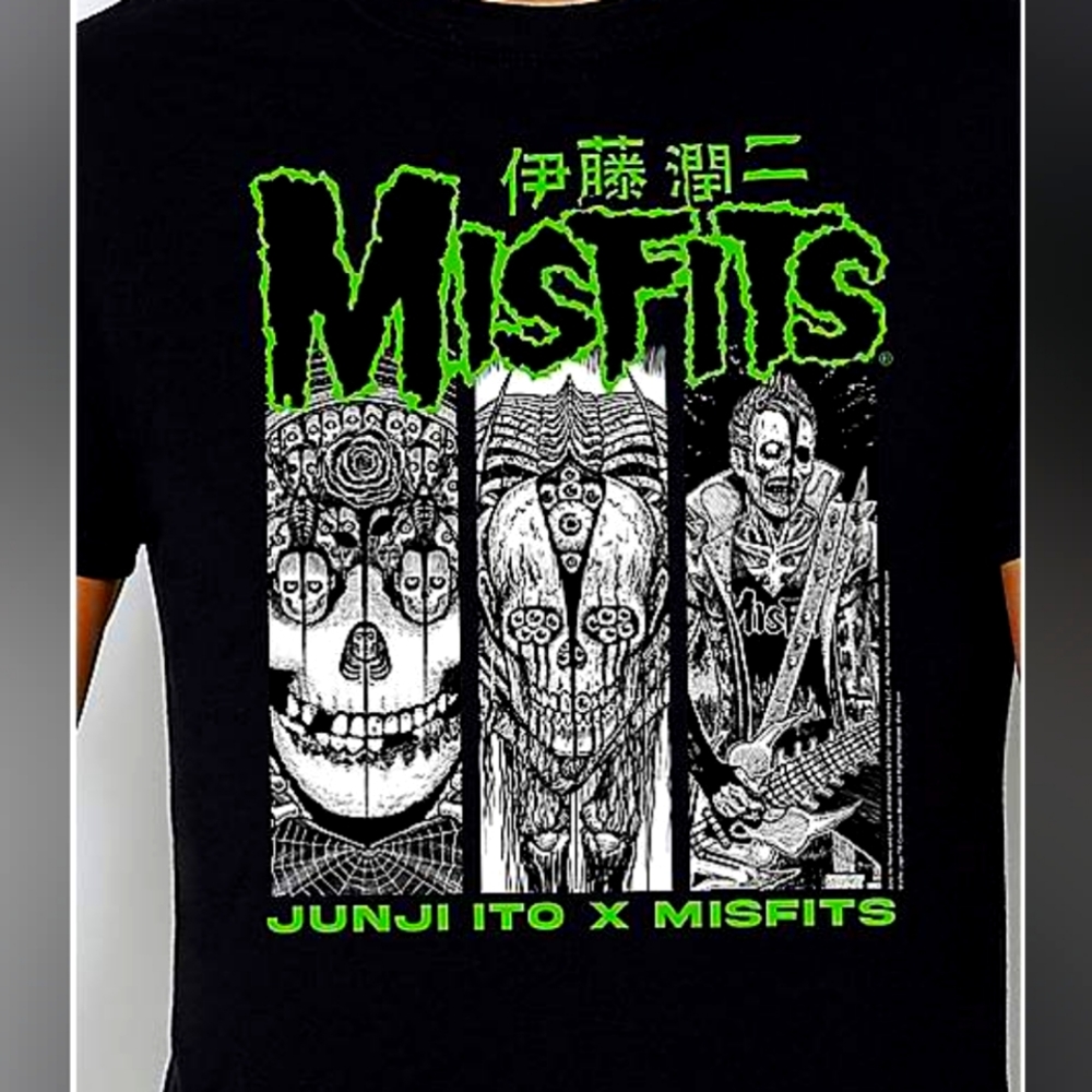 Misfits Junji Ito shirt MINT
